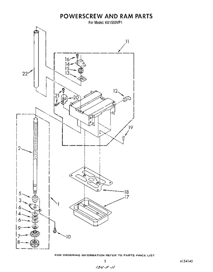 Diagram for KU1550VP1