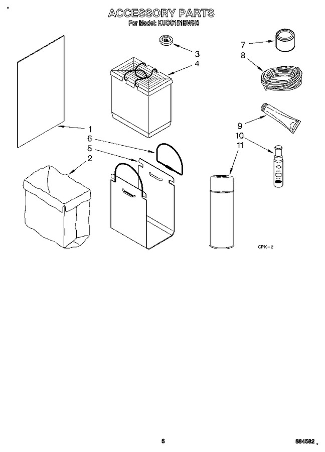 Diagram for KUCC151BWH0