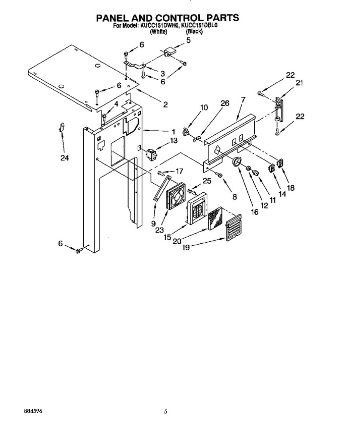Diagram for KUCC151DWH0