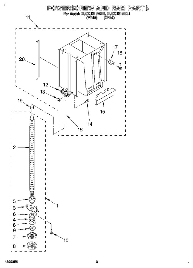 Diagram for KUCC151DWH1