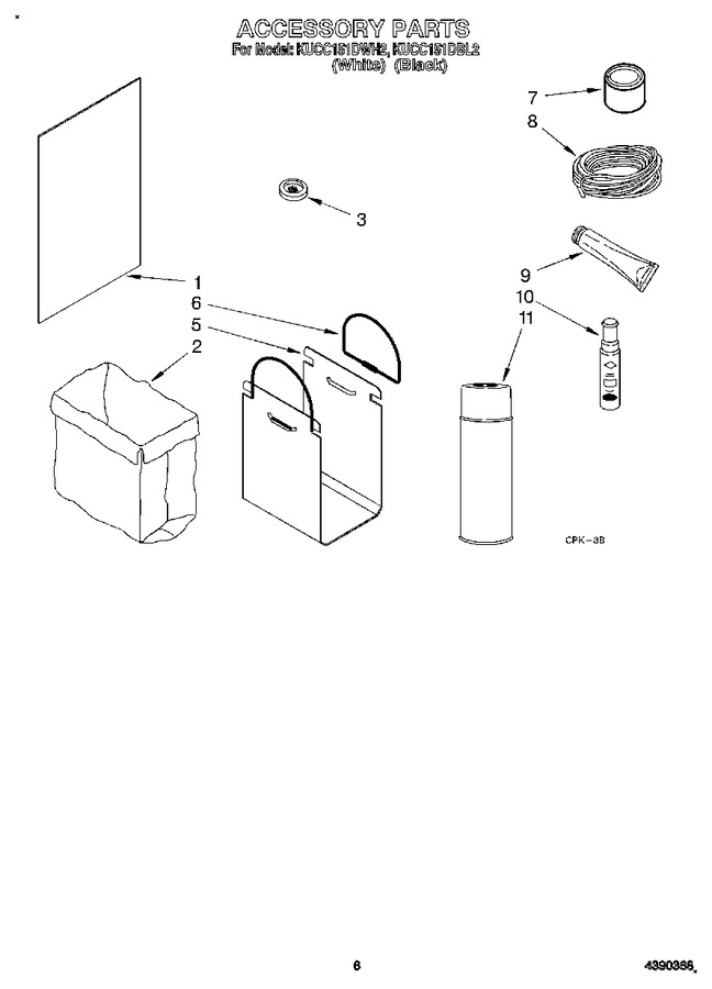 Diagram for KUCC151DWH2