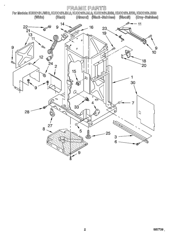 Diagram for KUCC151JWH0
