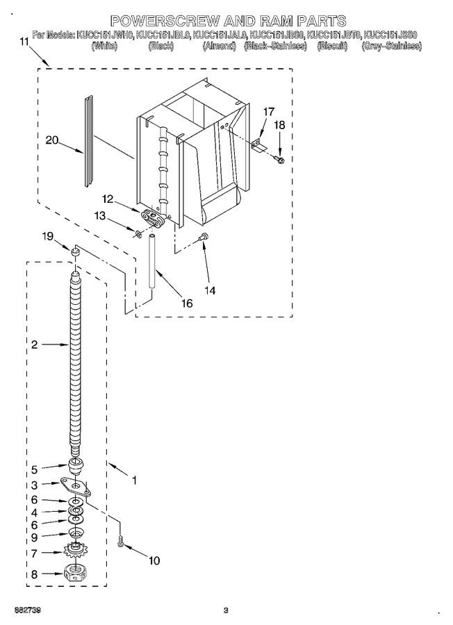 Diagram for KUCC151JWH0