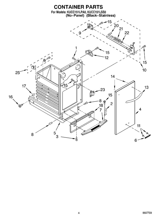 Diagram for KUCC151LSS0