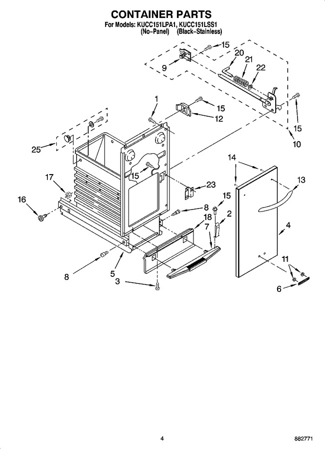 Diagram for KUCC151LSS1