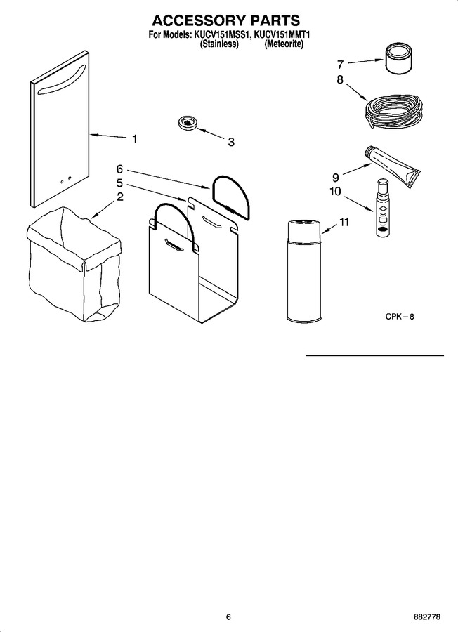 Diagram for KUCV151MSS1