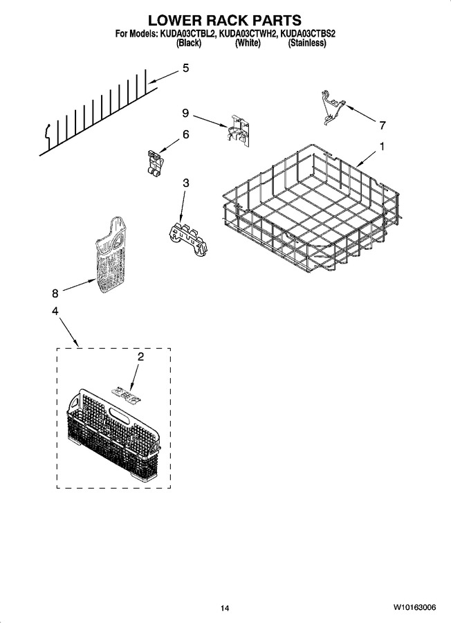 Diagram for KUDA03CTBL2