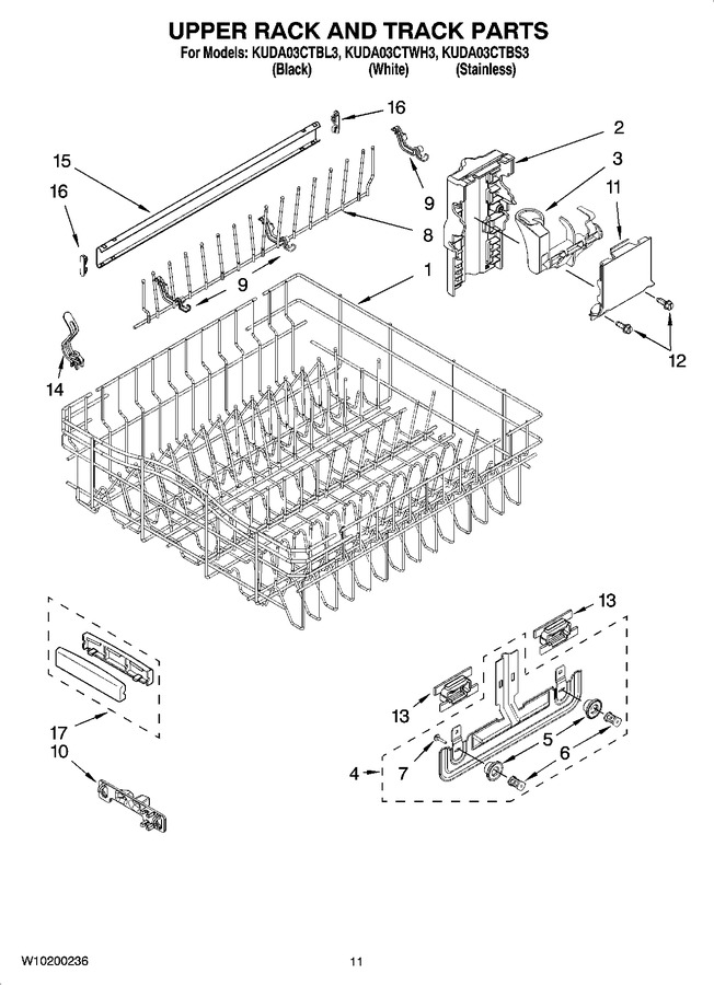 Diagram for KUDA03CTBS3