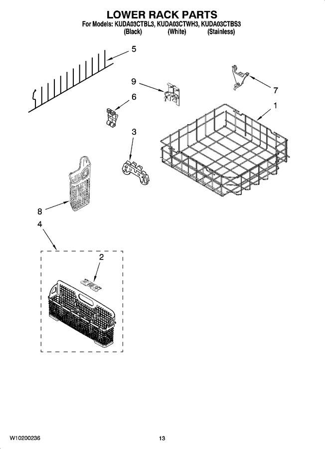 Diagram for KUDA03CTBS3