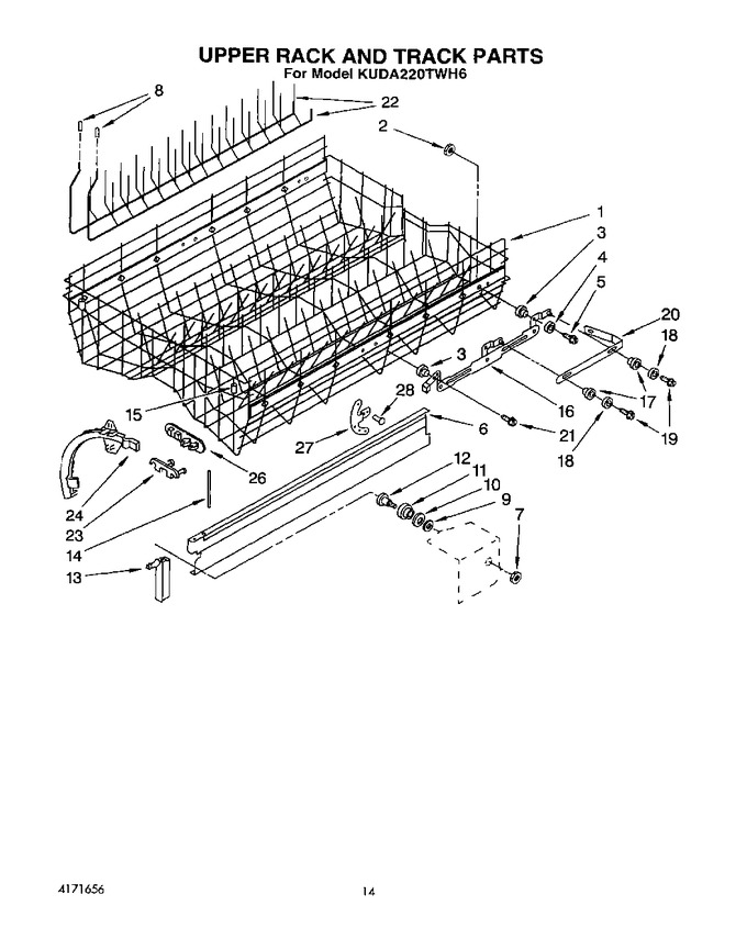 Diagram for KUDA220TWH6