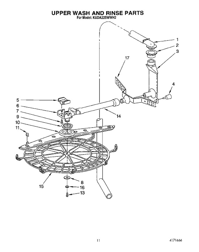 Diagram for KUDA22SWWH2