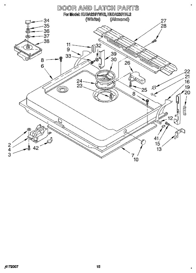 Diagram for KUDA230YAL2