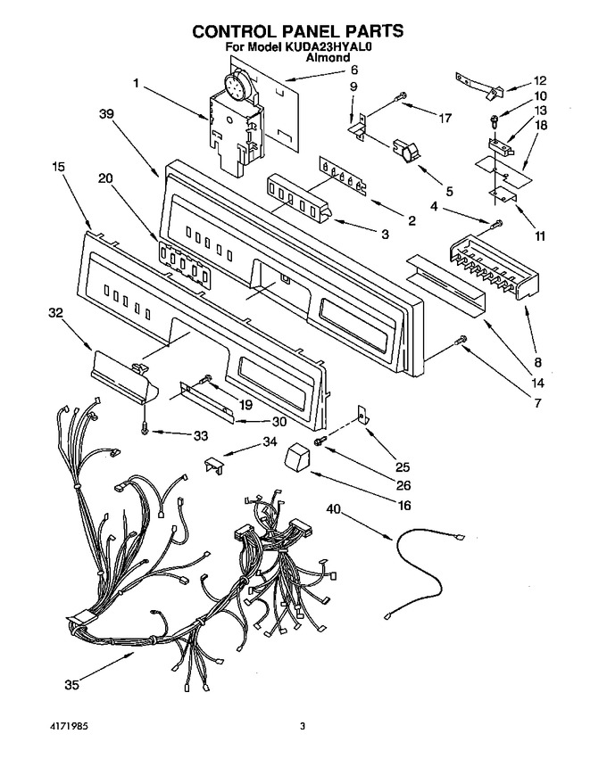 Diagram for KUDA23HYAL0