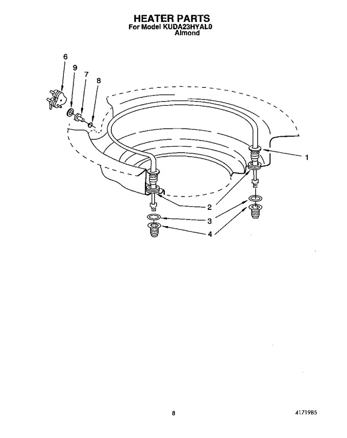 Diagram for KUDA23HYAL0