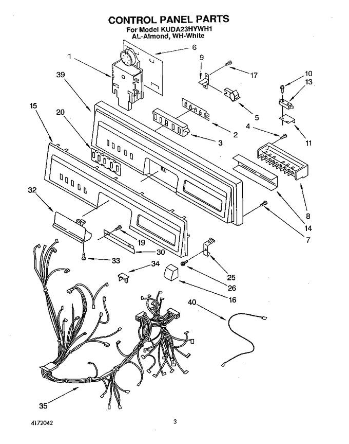 Diagram for KUDA23HYWH1