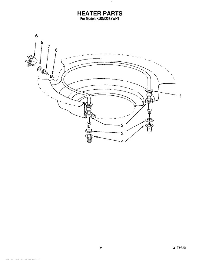 Diagram for KUDA23SYWH1