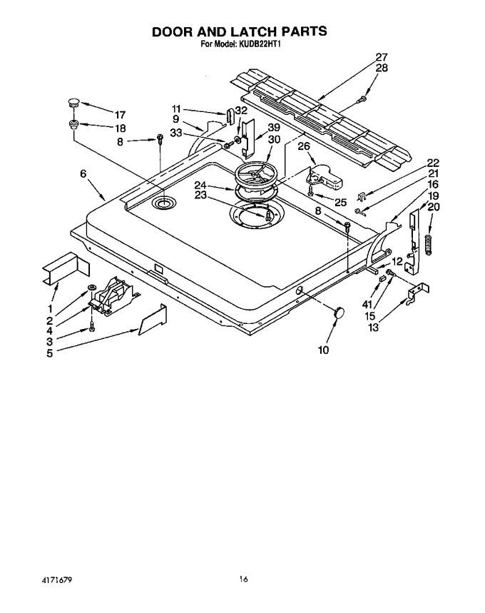 Diagram for KUDB22HT1