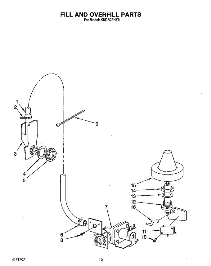 Diagram for KUDB23HY0