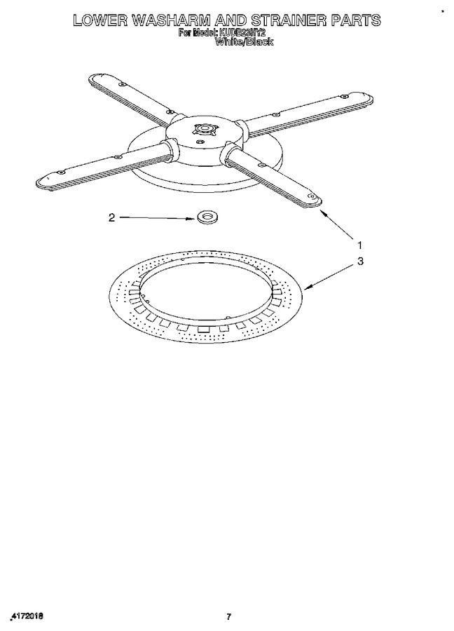 Diagram for KUDB23HY2