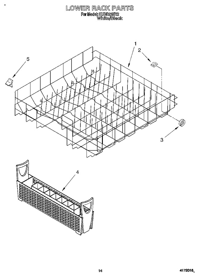 Diagram for KUDB23HY2