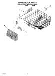 Diagram for 11 - Lower Rack Parts