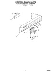 Diagram for 02 - Control Panel Parts