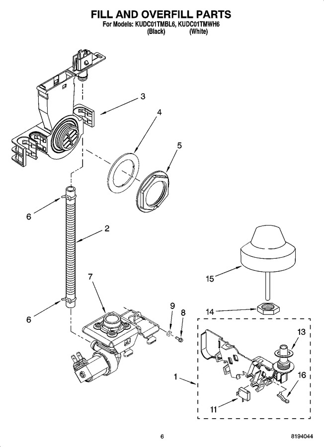 Diagram for KUDC01TMWH6