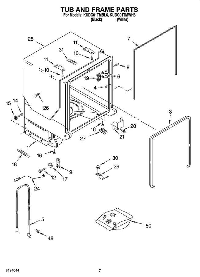 Diagram for KUDC01TMBL6