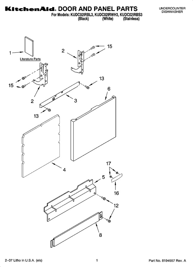 Diagram for KUDC02IRWH3