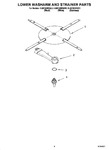 Diagram for 04 - Lower Washarm And Strainer Parts