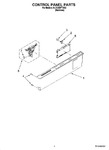 Diagram for 02 - Control Panel Parts