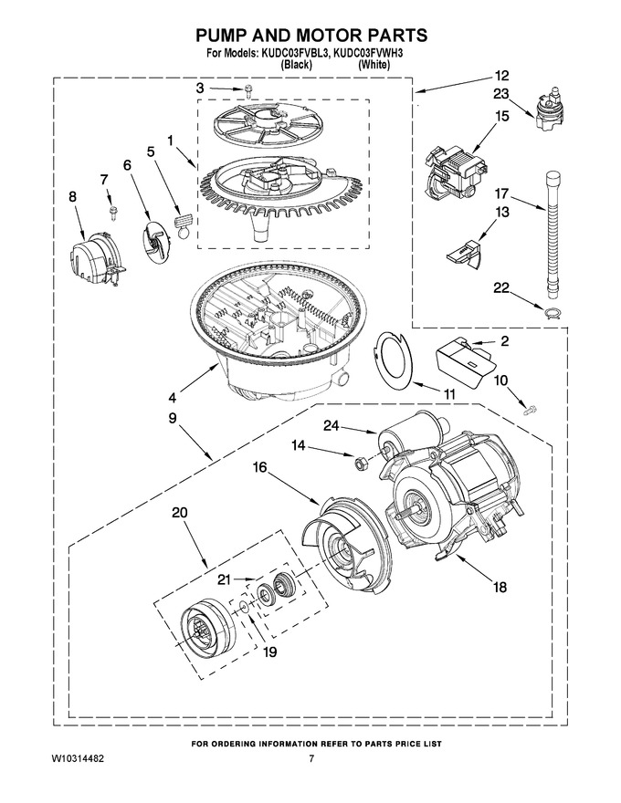 Diagram for KUDC03FVWH3