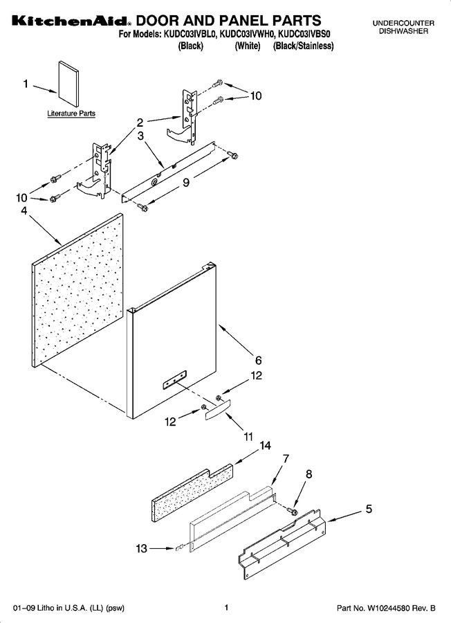 Diagram for KUDC03IVWH0