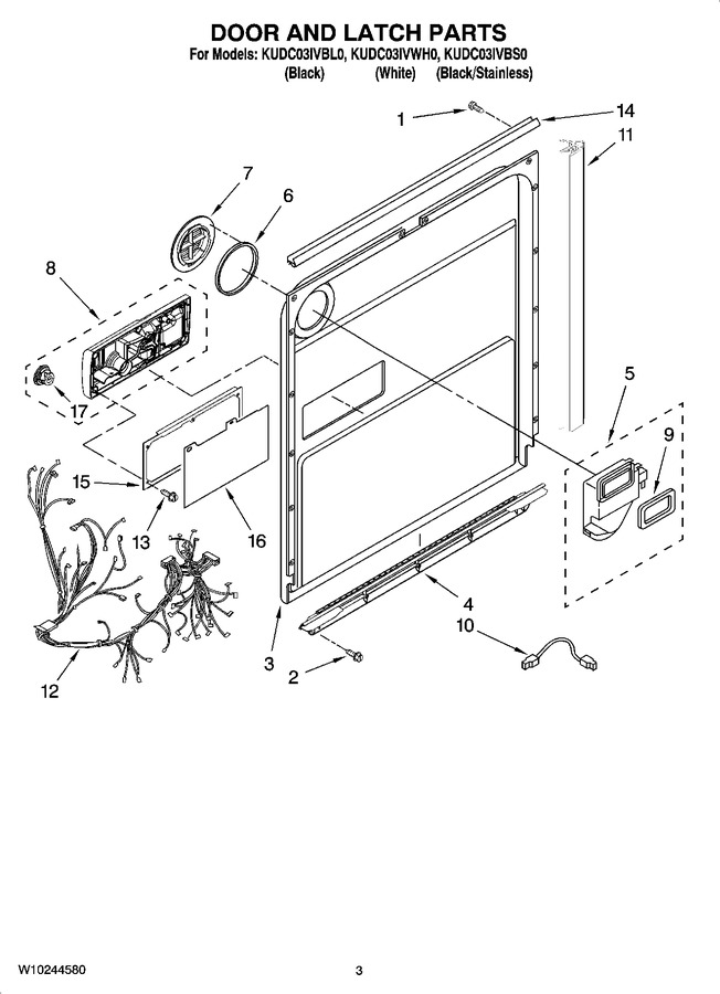 Diagram for KUDC03IVWH0