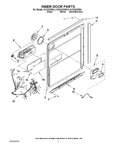 Diagram for 03 - Inner Door Parts