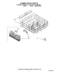Diagram for 10 - Lower Rack Parts