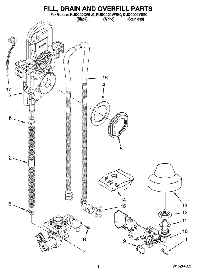 Diagram for KUDC20CVWH0