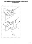 Diagram for 02 - Pro Line Series Drawer And Panel Parts