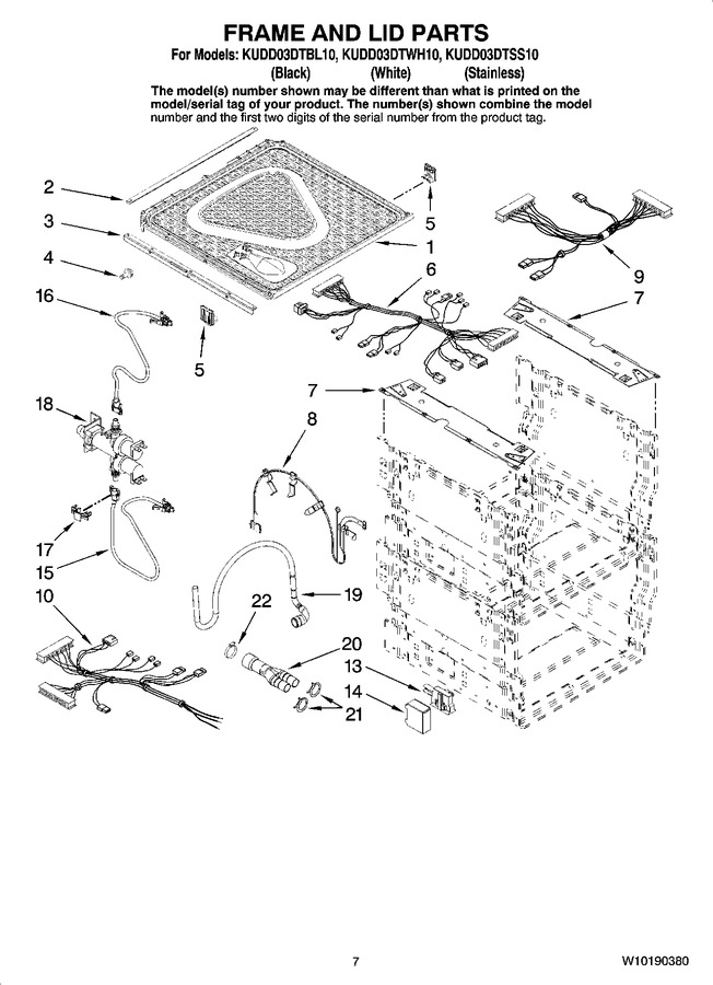 Diagram for KUDD03DTBL10