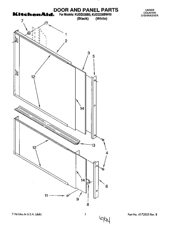 Diagram for KUDD230B0