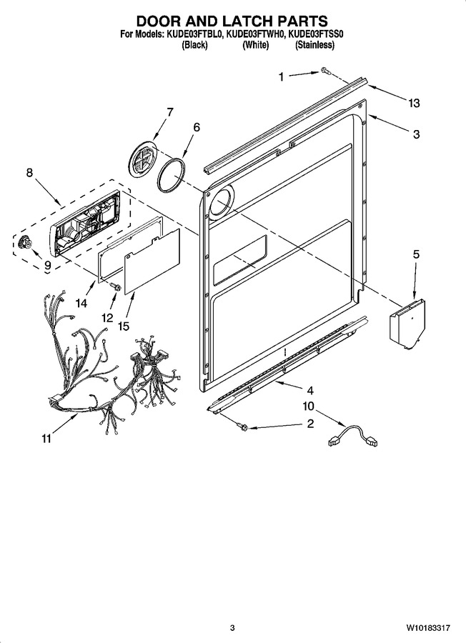 Diagram for KUDE03FTWH0