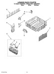 Diagram for 10 - Lower Rack Parts