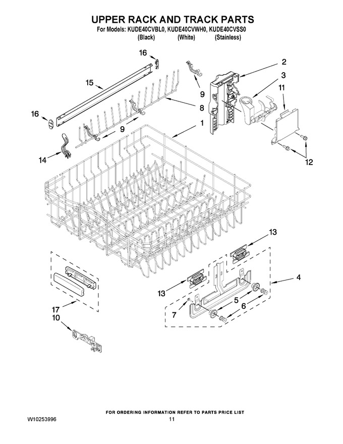 Diagram for KUDE40CVWH0
