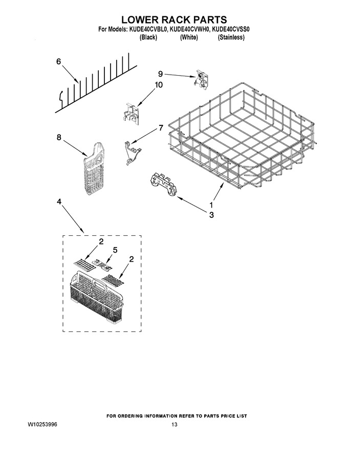 Diagram for KUDE40CVWH0