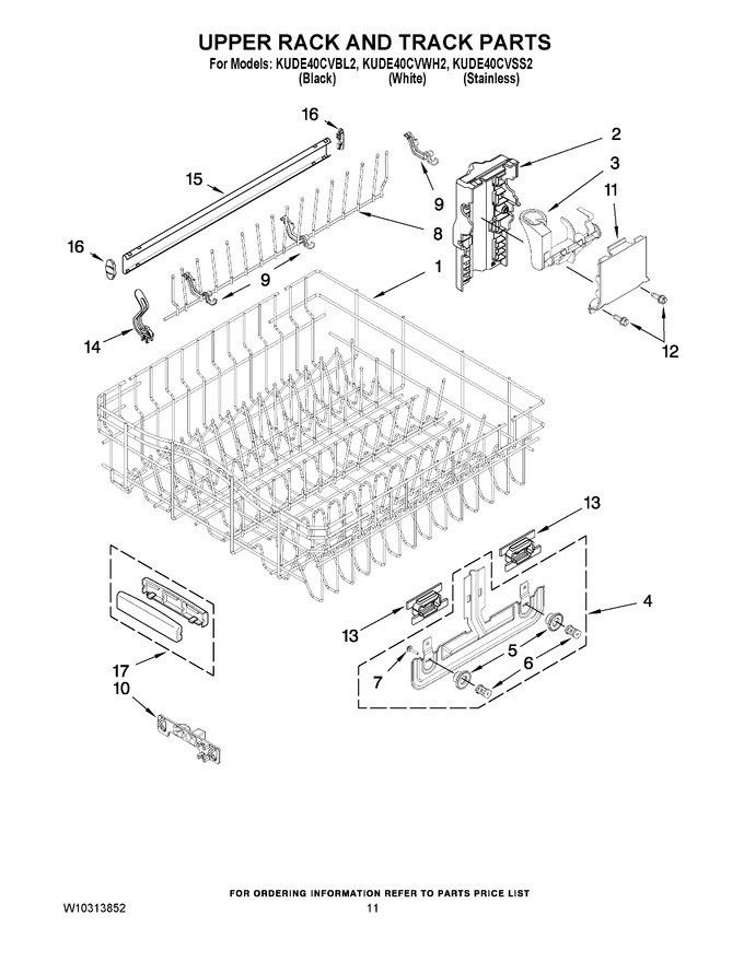 Diagram for KUDE40CVWH2