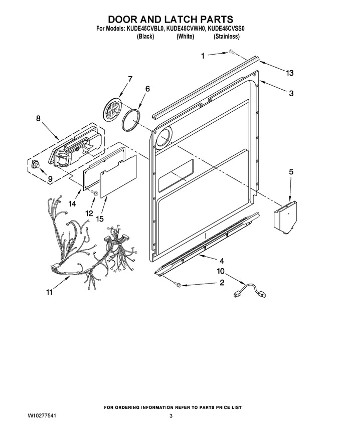 Diagram for KUDE45CVWH0
