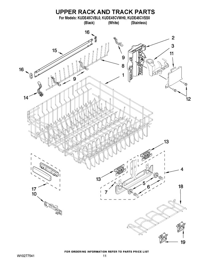 Diagram for KUDE45CVWH0