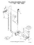 Diagram for 04 - Fill, Drain And Overfill Parts