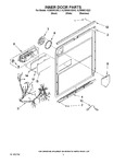 Diagram for 03 - Inner Door Parts