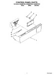 Diagram for 02 - Control Panel Parts
